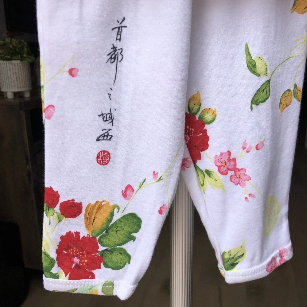 New 12 Month Kimono Layette Set Wrap Shirt Pants Babies Infants Toddler Infant‎